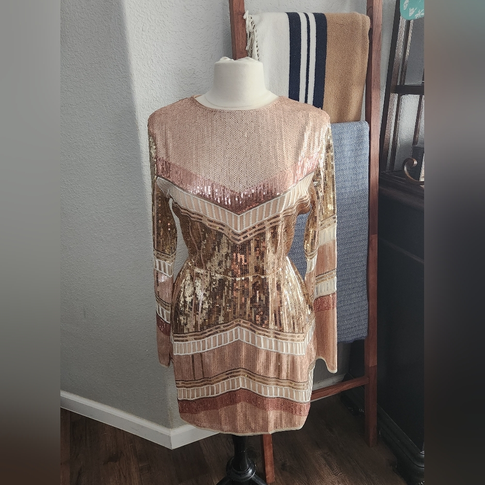 Sequin Mini Dress, Brand New, Tags On